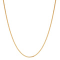 Collar forzada 750/oro amarillo de 18 quilates