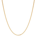 Collar forzada 750/oro amarillo de 18 quilates