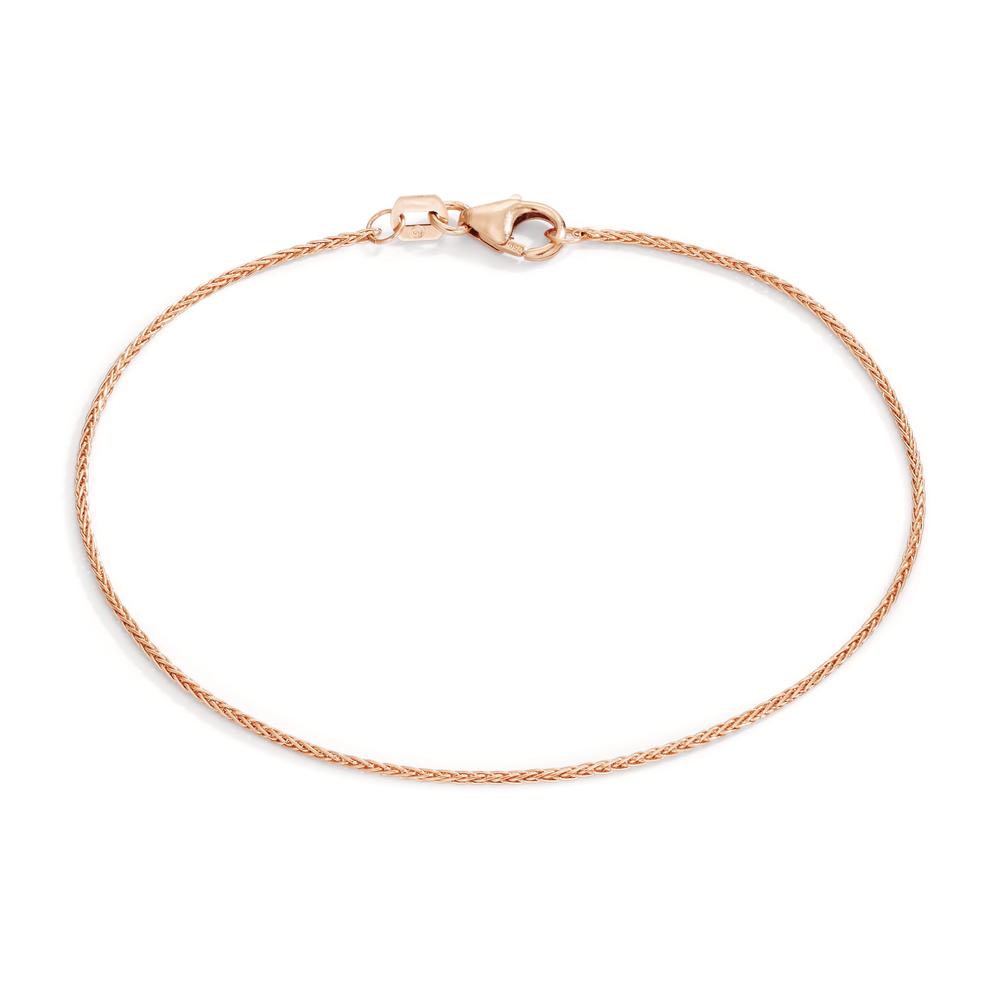 Pulsera 750/oro rojo de 18 quilates 18 cm