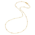 Collar Oro amarillo de 585/14 kt. 43 cm