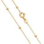 Collar Oro amarillo de 585/14 kt. 43 cm