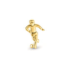 Pendientes 1ud Oro amarillo de 375/9K Fútbol americano