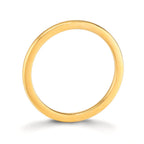 Anillo Acero inoxidable Amarillo Recubierto de IP