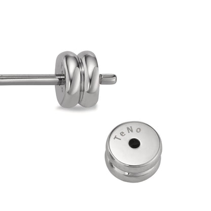 Pendientes 1ud Acero inoxidable Montaña Ø8 mm