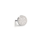 Pendientes 1ud Acero inoxidable Edelweiss Ø8 mm