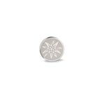 Pendientes 1ud Acero inoxidable Edelweiss Ø8 mm