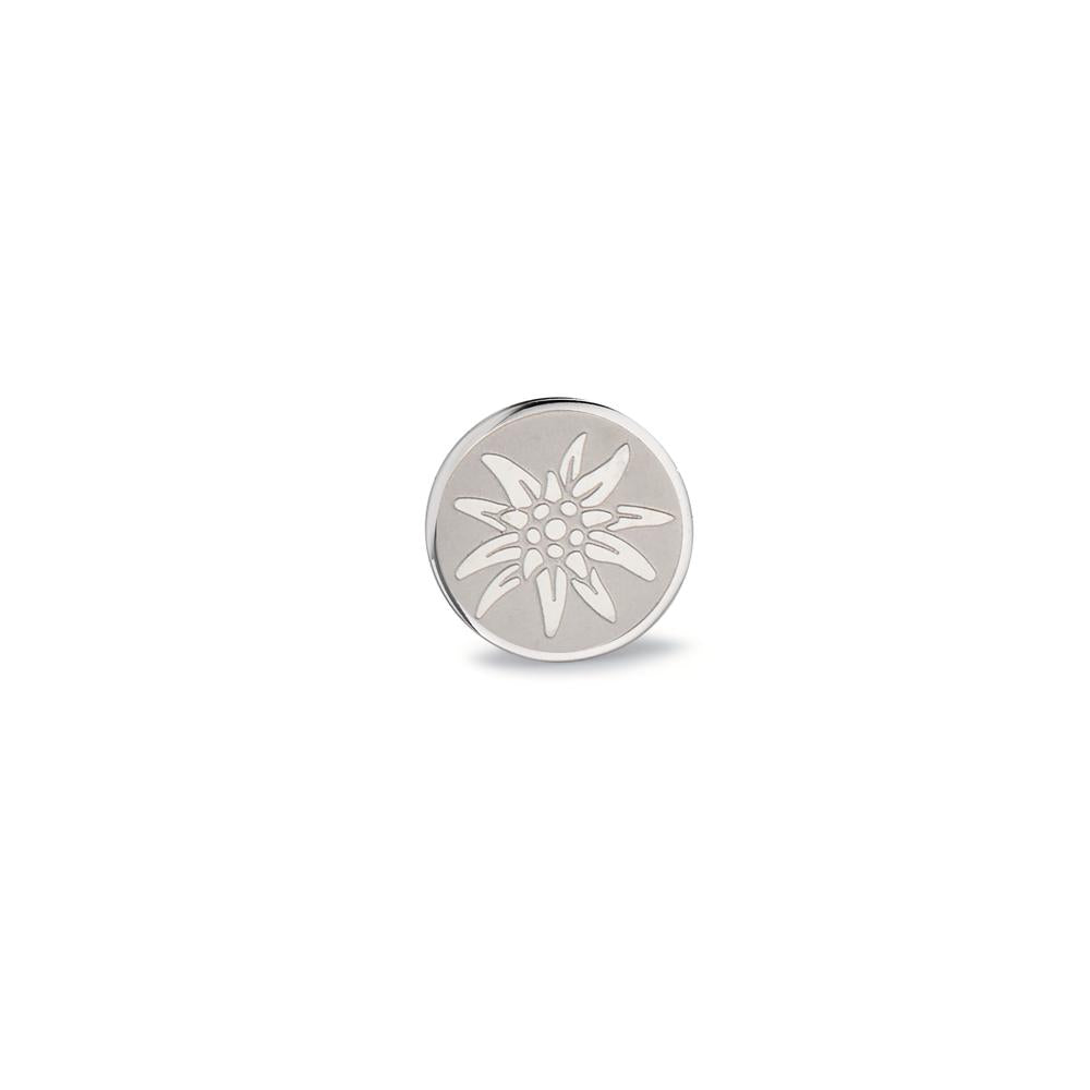 Pendientes 1ud Acero inoxidable Edelweiss Ø8 mm