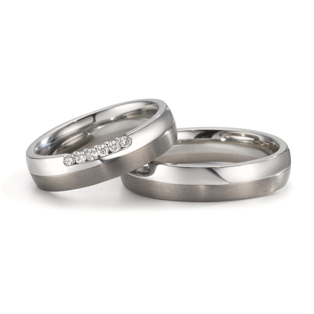 Anillo de pareja Acero inoxidable, Titanio
