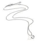 Collar Plata Rodio plateado Corazón 38-42 cm