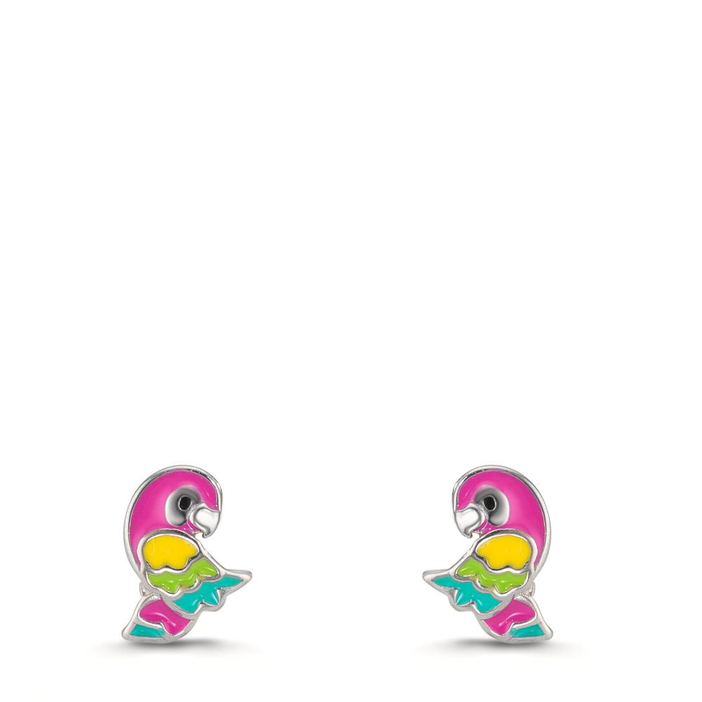 Pendientes Plata Rodio plateado Loro