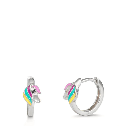 Aro con bisagra Plata Rodio plateado Caballo