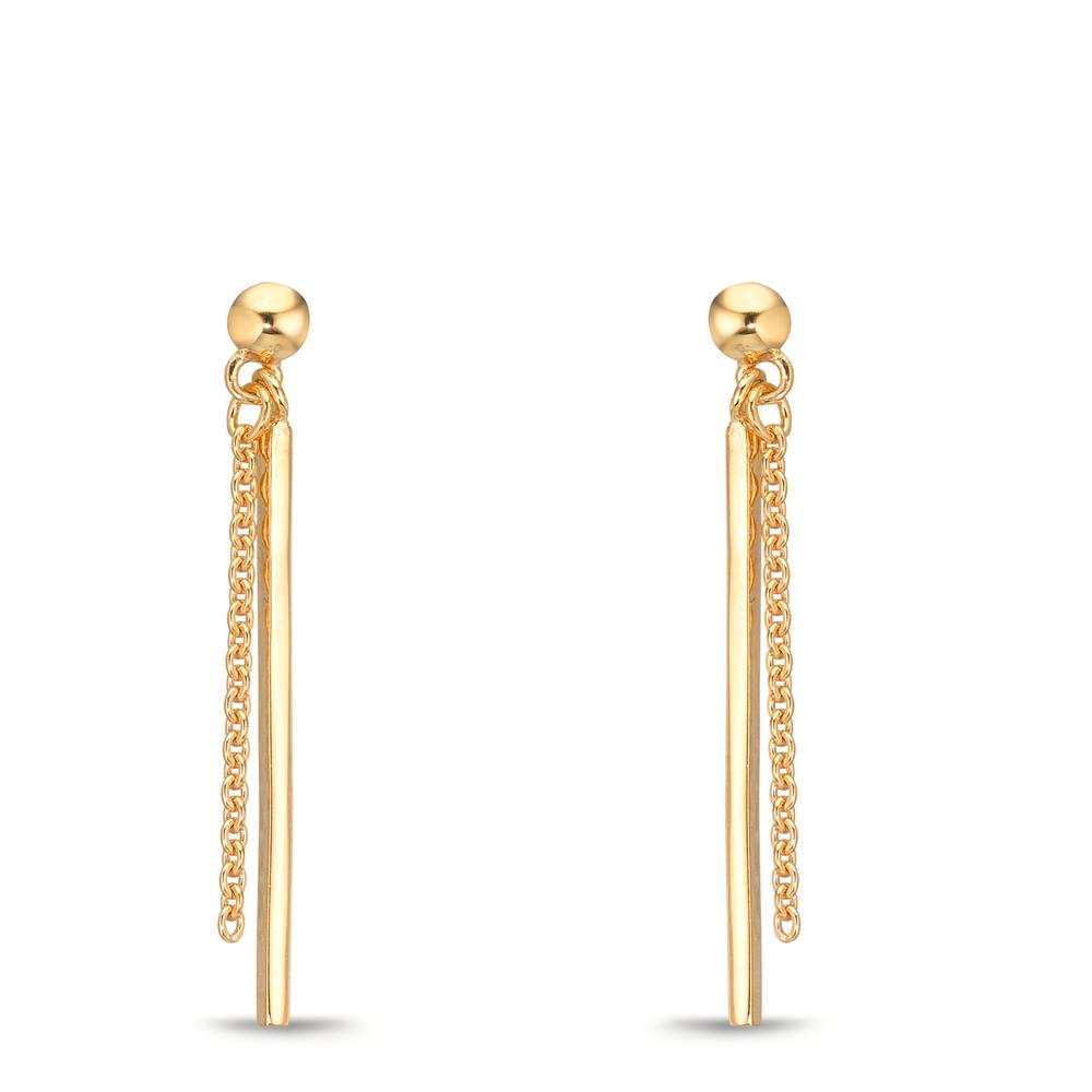 Pendientes Plata Amarillo Dorado