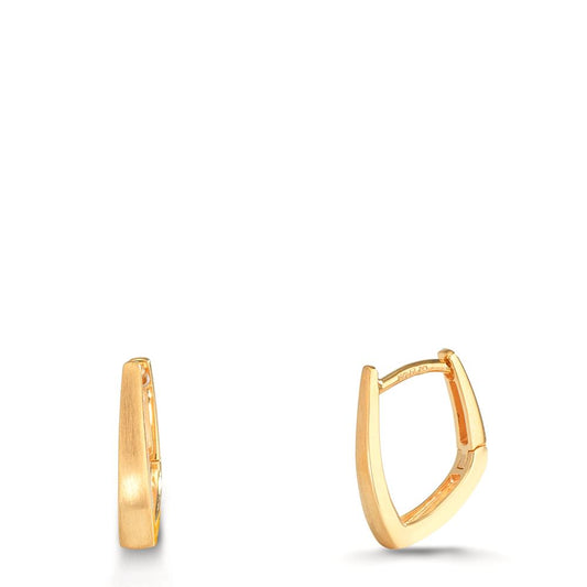 Aro con bisagra Plata Amarillo Dorado