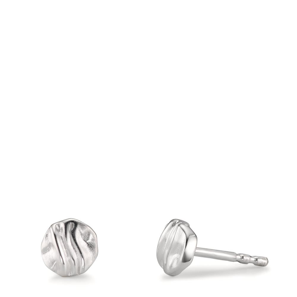 Pendientes Plata Ø6 mm