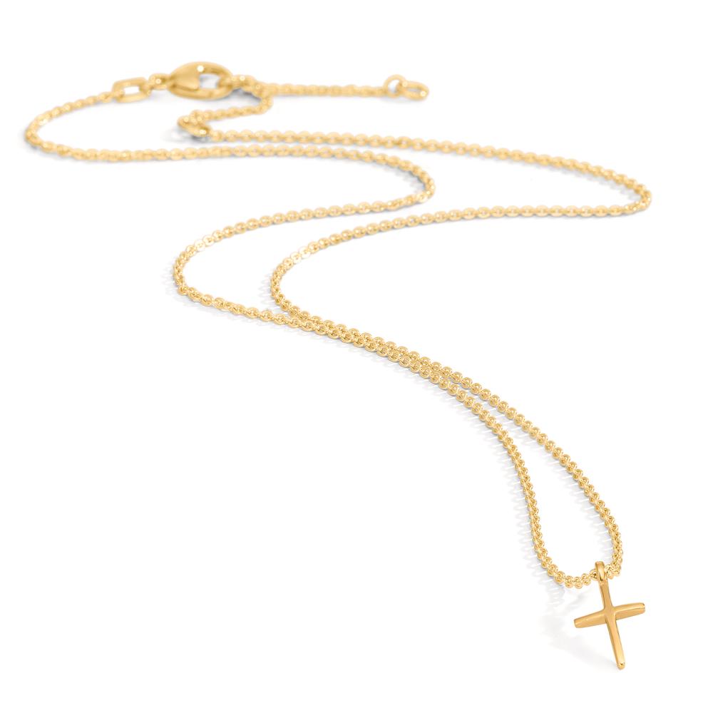 Collar Oro amarillo de 375/9K Cruz 38-42 cm