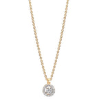 Collar Oro amarillo de 375/9K Circonita 38-42 cm