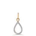 Colgante Oro amarillo de 375/9K Circonita