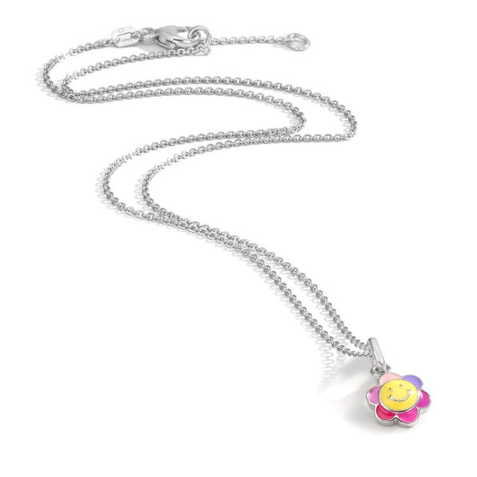 Collar con colgante Plata Rodio plateado 36 cm