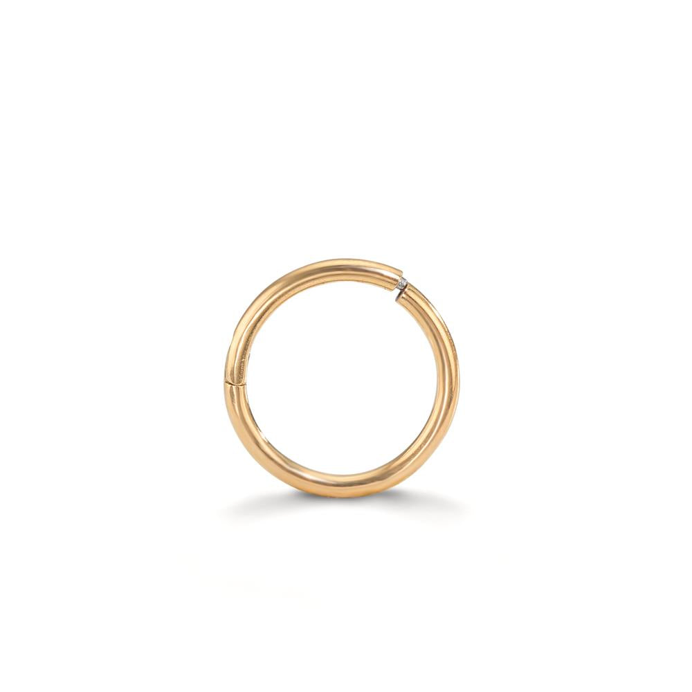 Piercing Acero quirúrgico Amarillo Recubierto de IP Ø10 mm