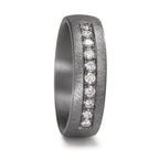 Anillo de pareja 999 tantalio Diamante cultivado en laboratorio 0.25 ct, 10 piedras, tw-vsi