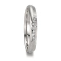 Anillo de pareja 950 platino Diamante 0.035 ct, 7 piedras, w-si