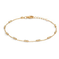 Pulsera 750/oro amarillo de 18 quilates