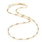 Collar 750/oro amarillo de 18 quilates 42-45 cm