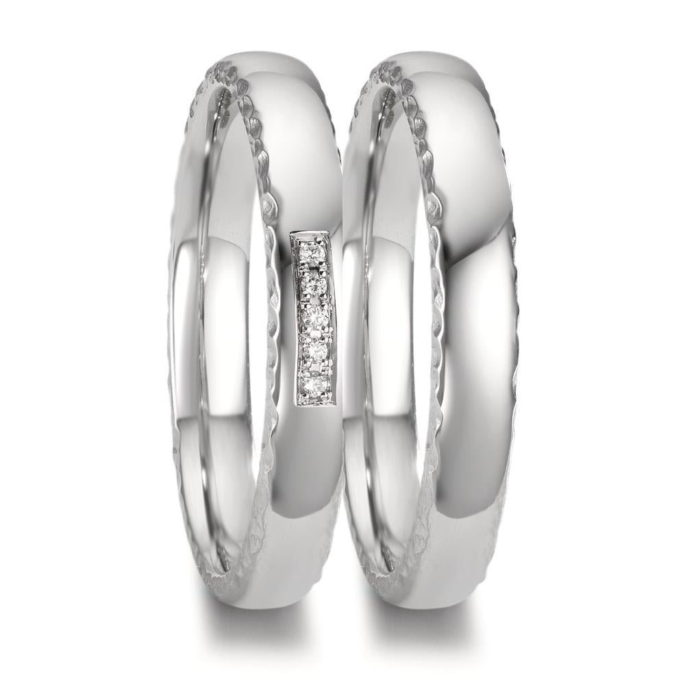 Anillo de pareja 950 platino