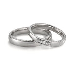 Anillo de pareja 950 platino