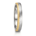 Anillo de pareja Acero inoxidable, Oro amarillo de 375/9K