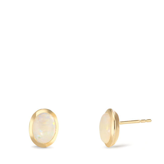 Pendientes Oro amarillo de 375/9K Ópalo 2 piedras