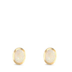 Pendientes Oro amarillo de 375/9K Ópalo 2 piedras