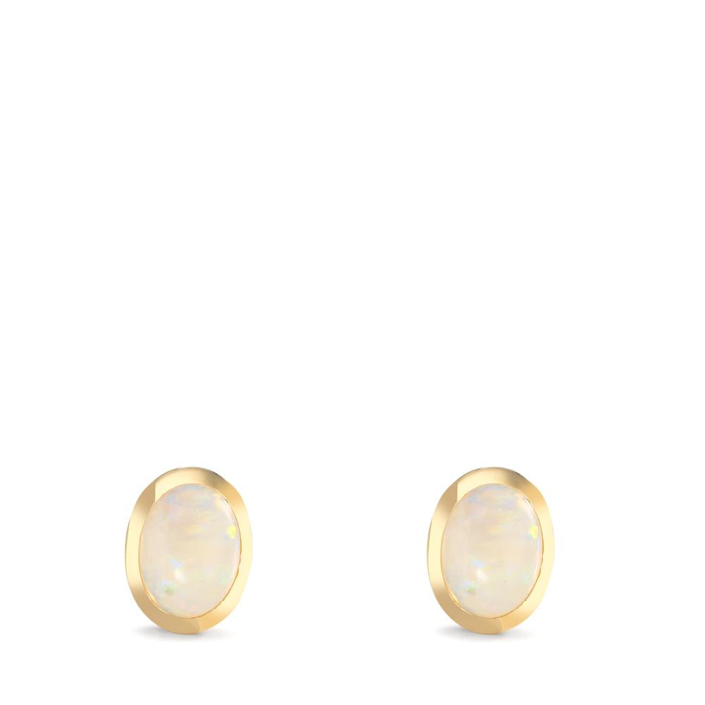 Pendientes Oro amarillo de 375/9K Ópalo 2 piedras