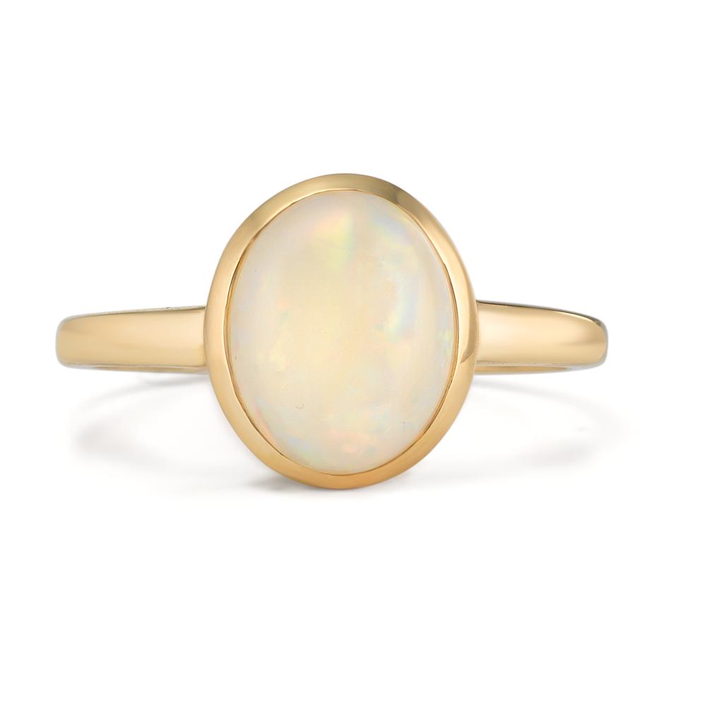 Anillo de dedo Oro amarillo de 375/9K Ópalo