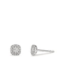 Pendientes 750/oro blanco de 18 quilates Diamante 0.18 ct, w-si Ø5 mm
