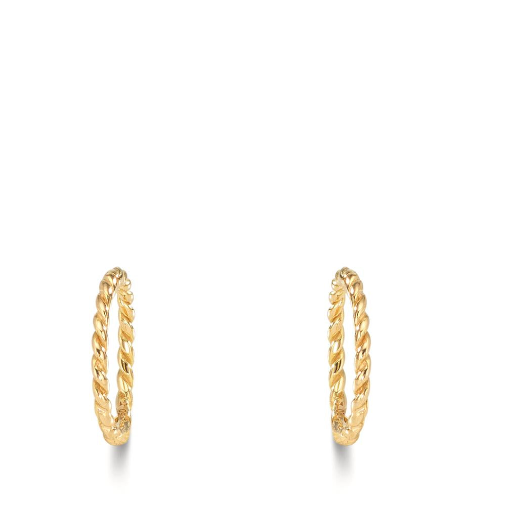 Aro con bisagra 750/oro amarillo de 18 quilates