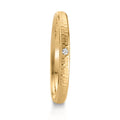 Anillo de pareja 750/oro amarillo de 18 quilates Diamante 0.014 ct, w-si