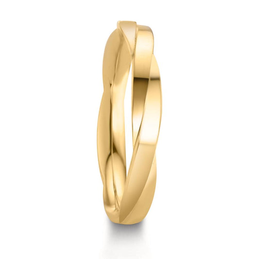 Anillo de pareja 750/oro amarillo de 18 quilates