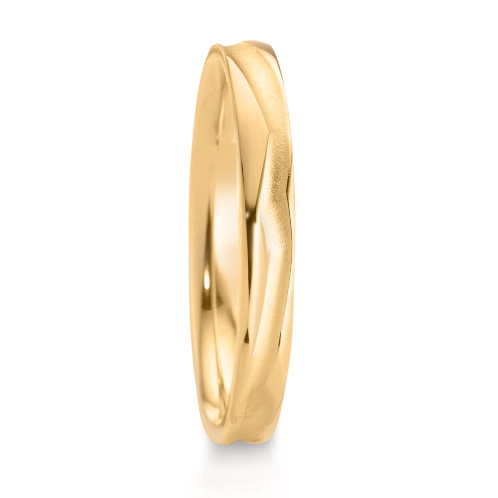 Anillo de pareja 750/oro amarillo de 18 quilates