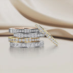 Anillo de memoria 750/oro amarillo de 18 quilates Diamante 0.75 ct, w-si