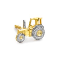 Pendientes 1ud Oro amarillo de 375/9K Tractor