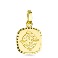 Colgante Oro amarillo de 375/9K Signo peces-340262