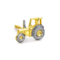 Pendientes 1ud 750/oro amarillo de 18 quilates Tractor
