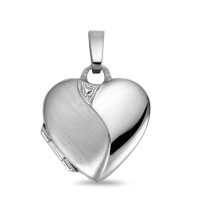 Medallón Plata Rodio plateado Corazón-559974