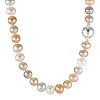 Collar Plata Perla cultivada de agua dulce 43 cm-564098