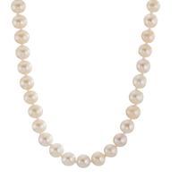 Collar Plata Rodio plateado Perla cultivada de agua dulce 50 cm-564551