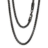 Collar Acero inoxidable Negro Recubierto de IP 50 cm Ø4.5 mm-597002