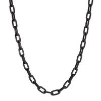 Collar Acero inoxidable Negro Recubierto de IP 45 cm-597871